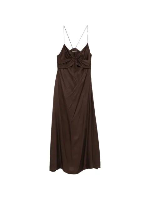 cut-out ring-detail dress by PENNYBLACK