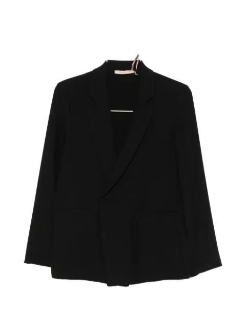 double-breasted notched-lapels blazer by PENNYBLACK