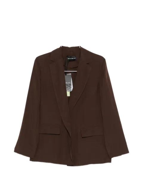 flap-pocket blazer by PENNYBLACK