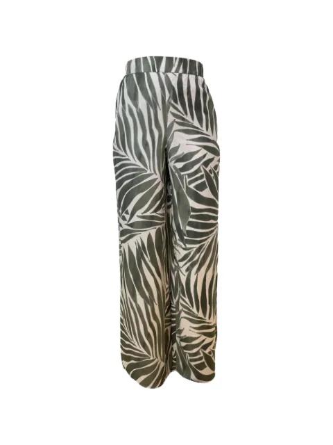 leaf-printed trousers by PENNYBLACK