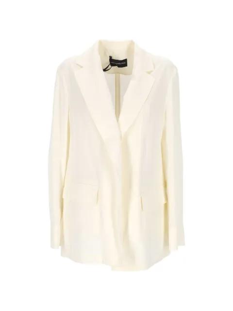 notched-lapel blazer by PENNYBLACK