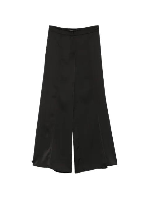 satin-finish palazzo pants by PENNYBLACK