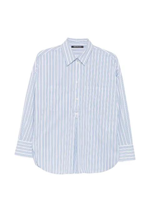 striped long-sleeve blouse by PENNYBLACK