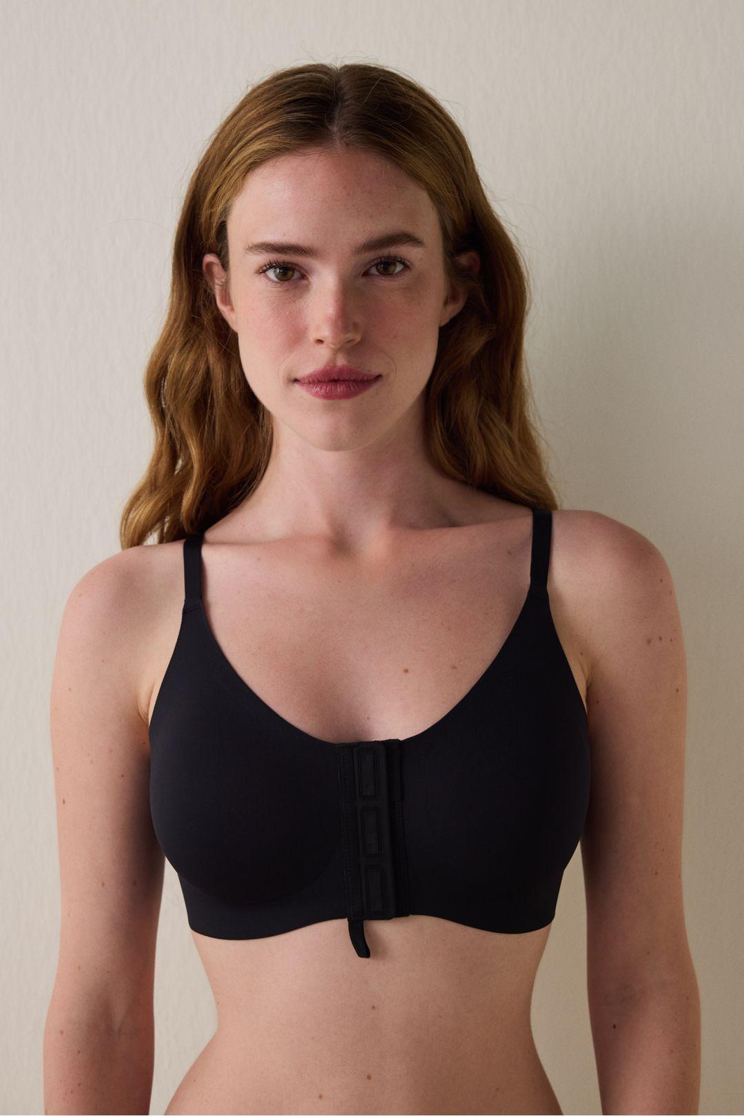 Easy Open Front-Opening Wire-Free Triangle Bra by PENTI