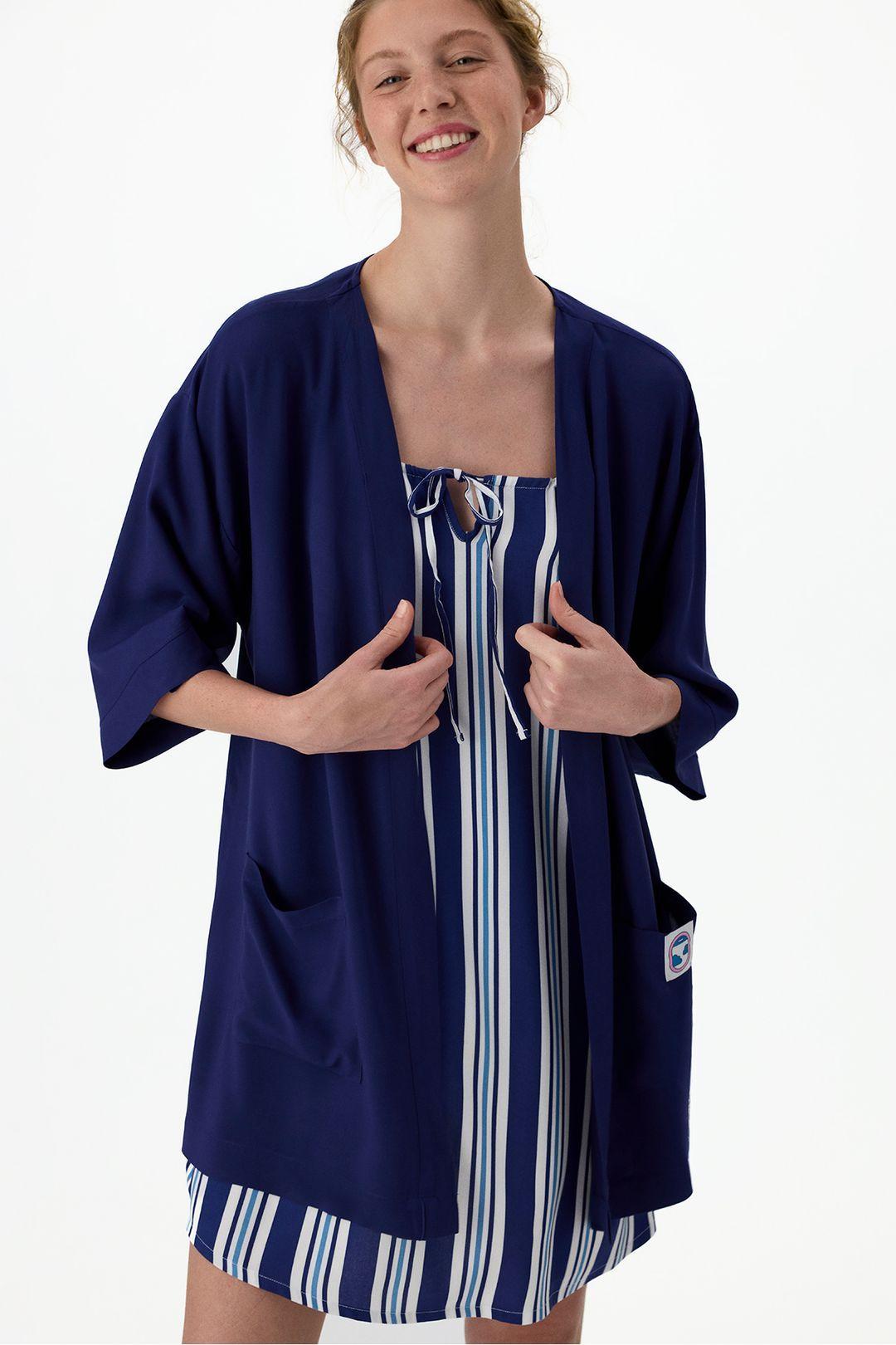 Vacation Robe With Sleeves by PENTI