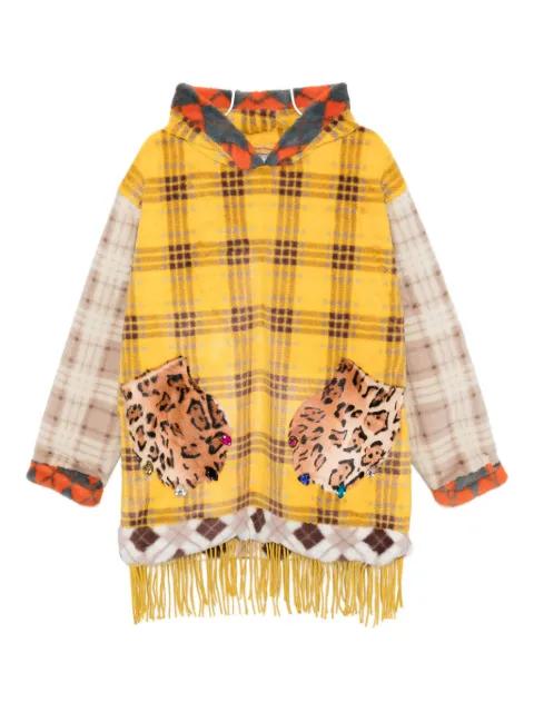 checked hoodie by PENULTIMATE