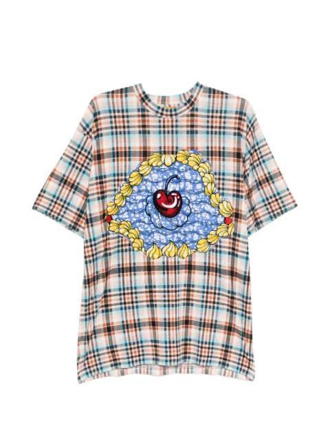 plaid T-shirt by PENULTIMATE