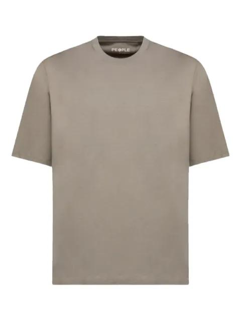 crew-neck cotton T-shirt by PEOPLE OF SHIBUYA