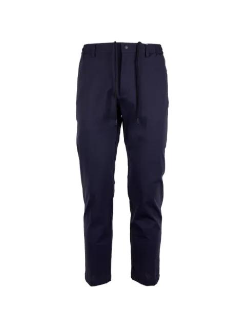 drawstring straight-leg trousers by PEOPLE OF SHIBUYA