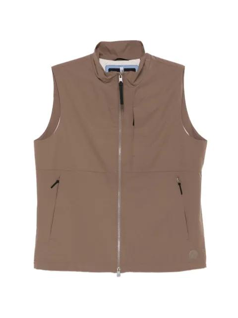 logo-patch gilet by PEOPLE OF SHIBUYA