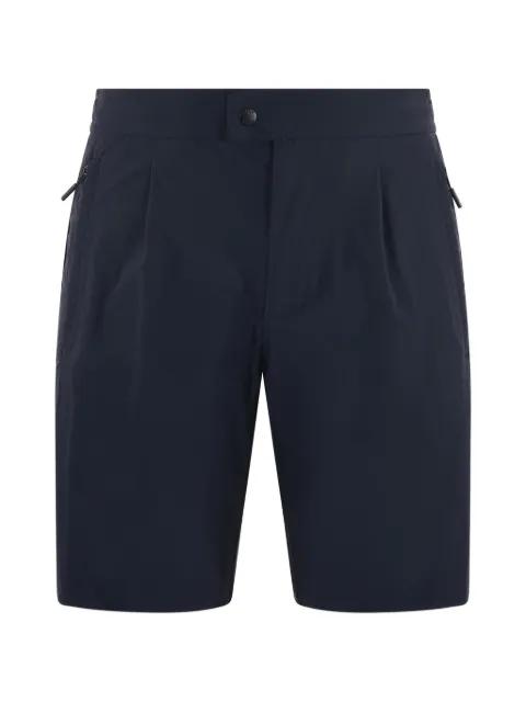 pleated zip-pocket shorts by PEOPLE OF SHIBUYA