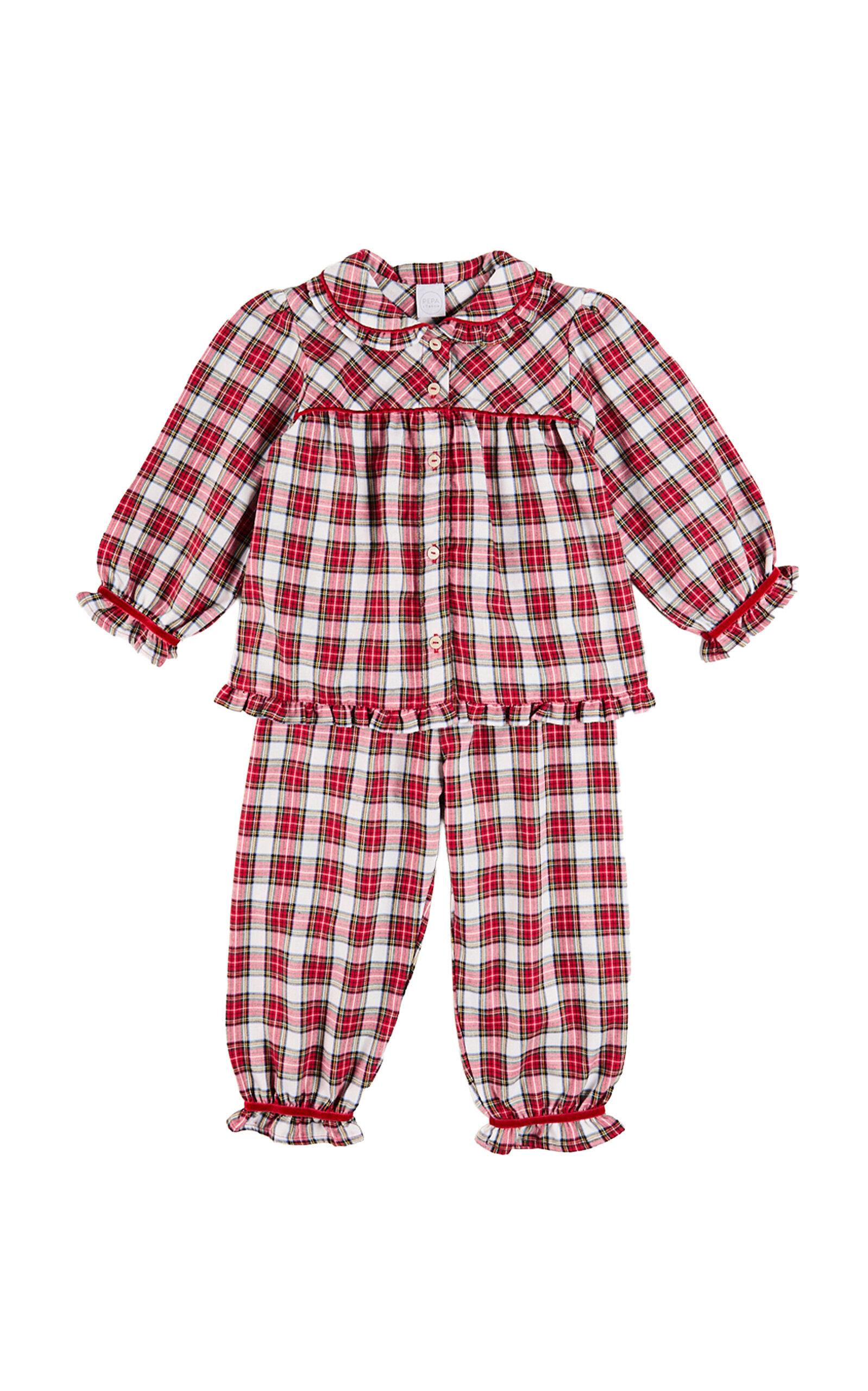 Pepa London Kids' Francis Tartan Pajama Set - Moda Operandi by PEPA LONDON