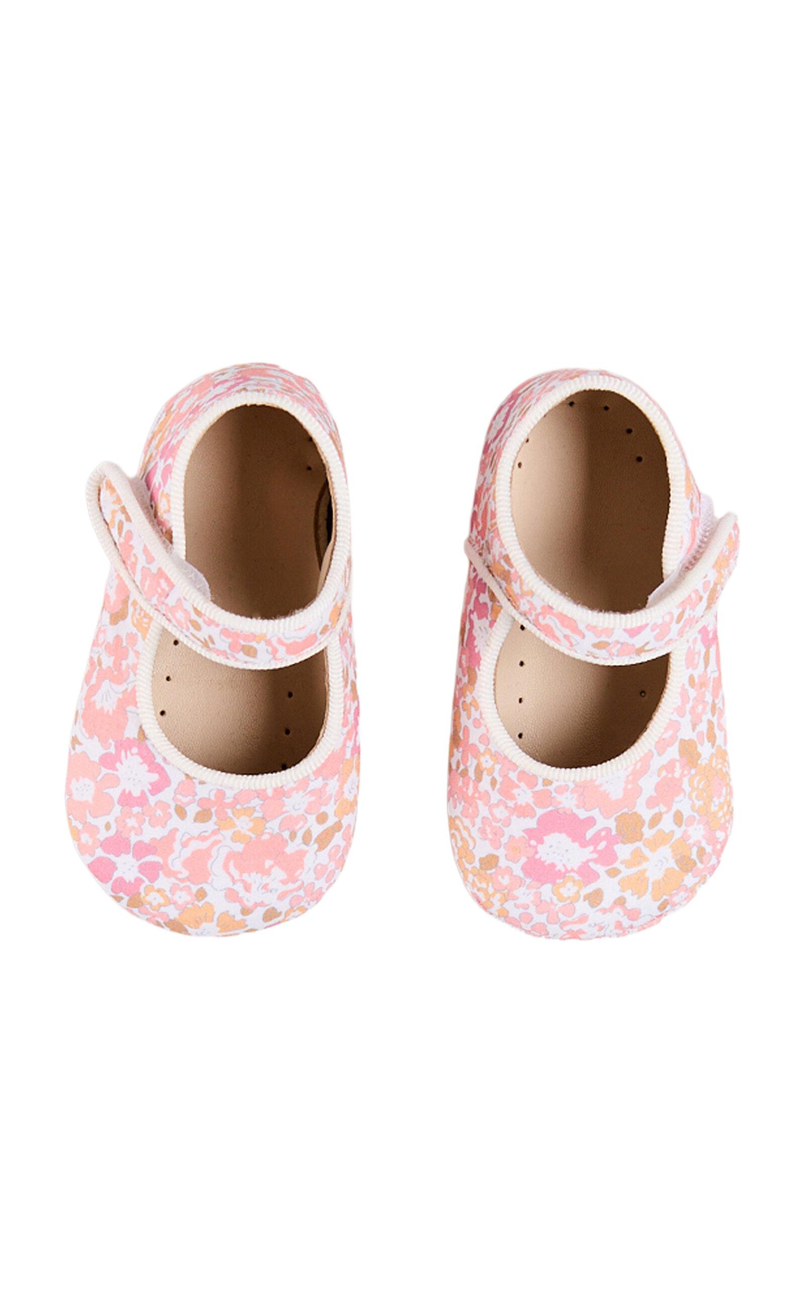 Pepa London Kids' Nellie Floral Mary Jane Pram Shoes - Moda Operandi by PEPA LONDON