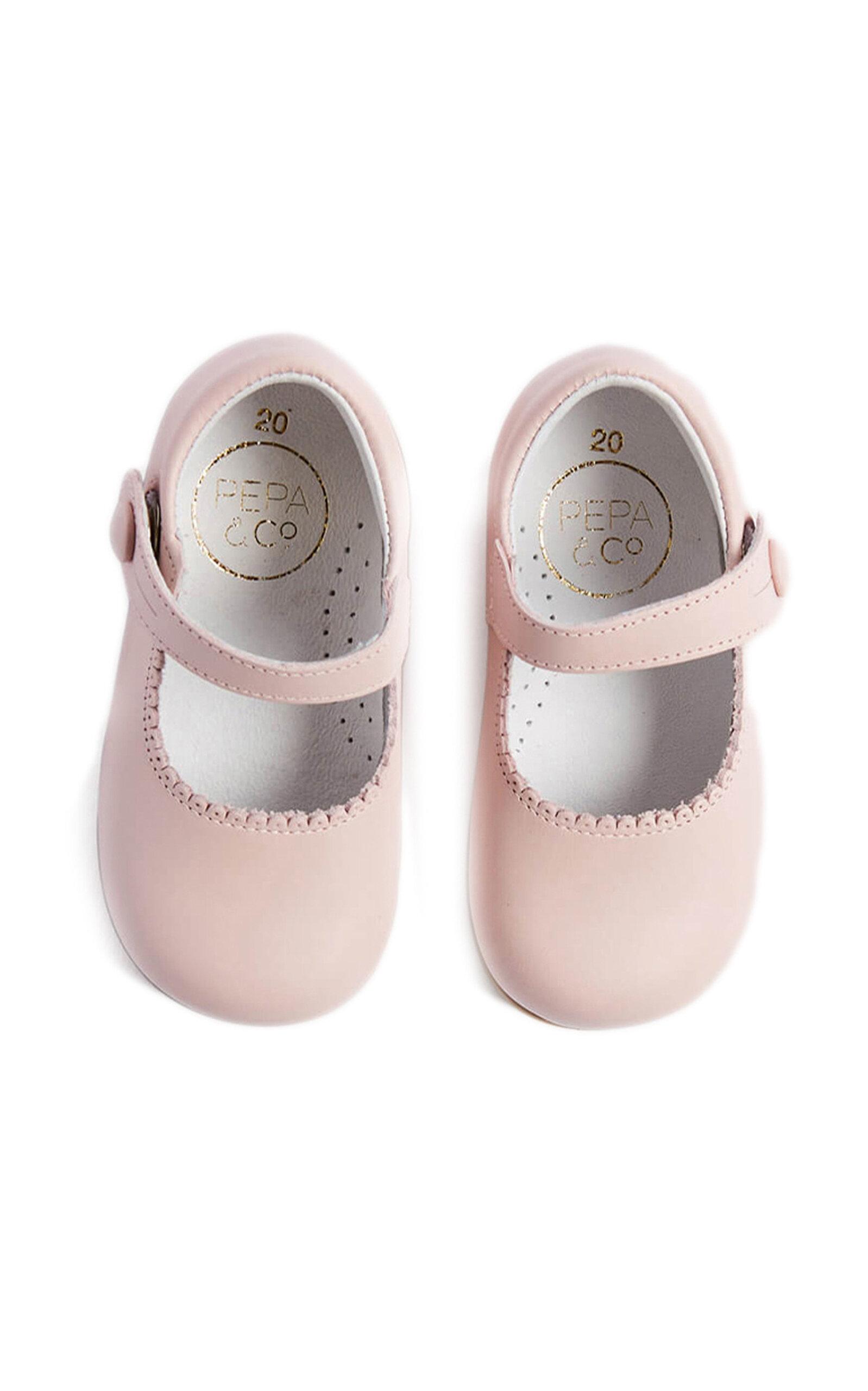 Pepa London Mary Jane Baby Shoes in Pink (20-26EU) - Moda Operandi by PEPA LONDON