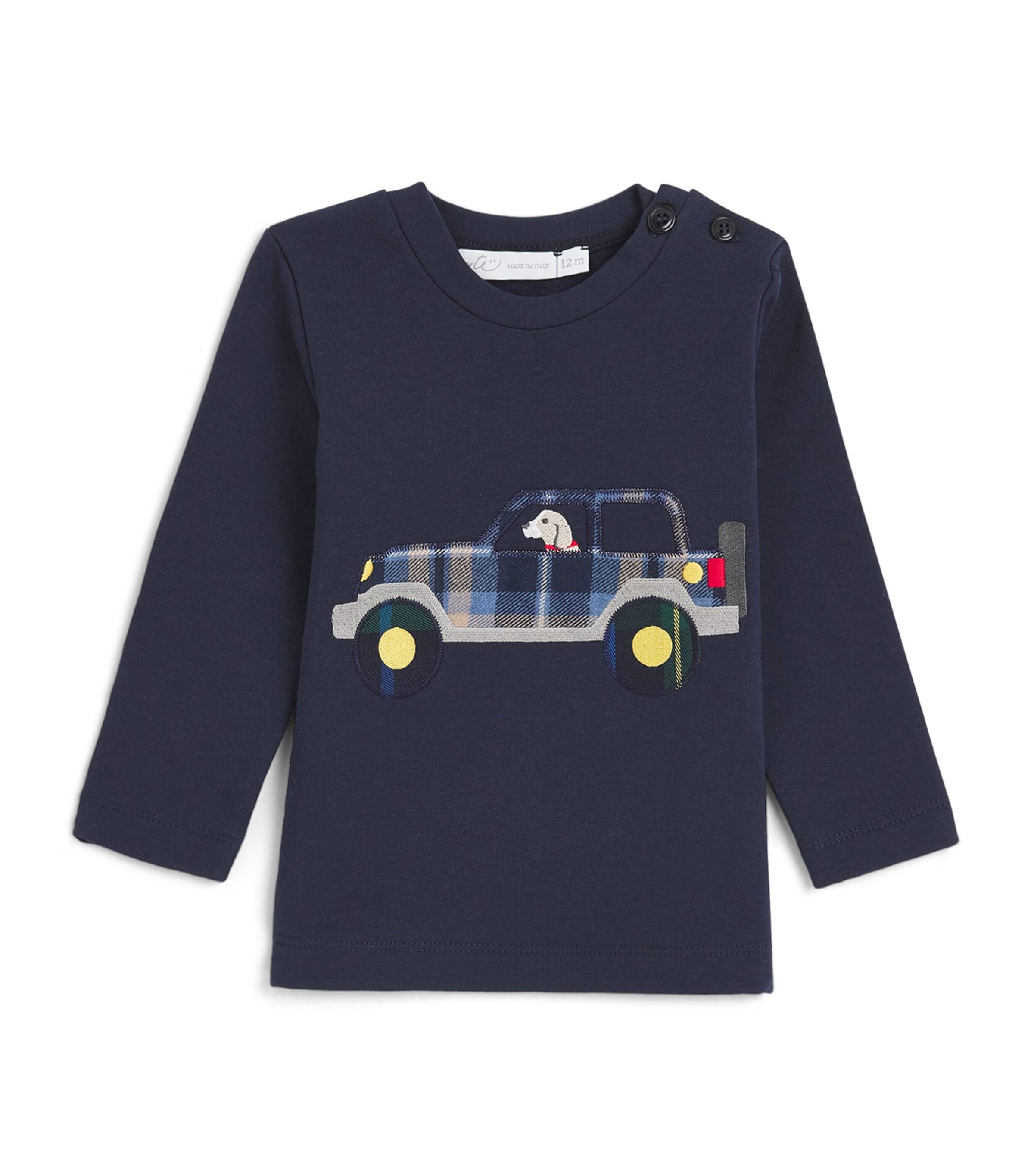 Car Sweater (3-24 Months) by PER TE