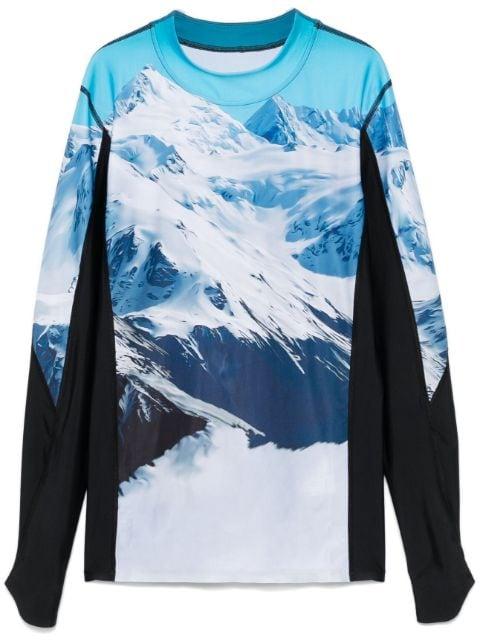 Landscape-print base layer by PERFECT MOMENT