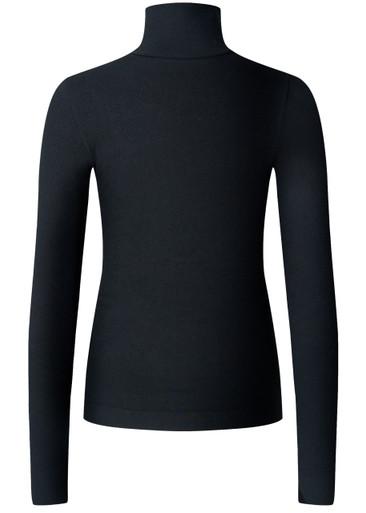 Logo-embroidered high-neck thermal top by PERFECT MOMENT
