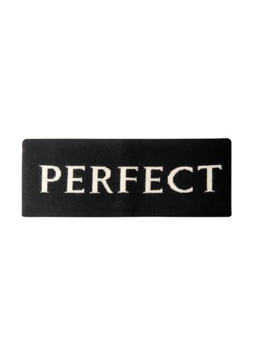 Logo- intarsia wool-blend headband by PERFECT MOMENT