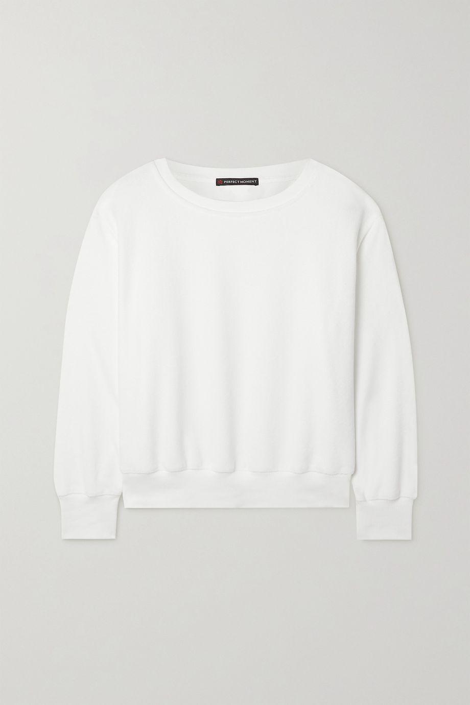 Misty terry sweatshirt by PERFECT MOMENT