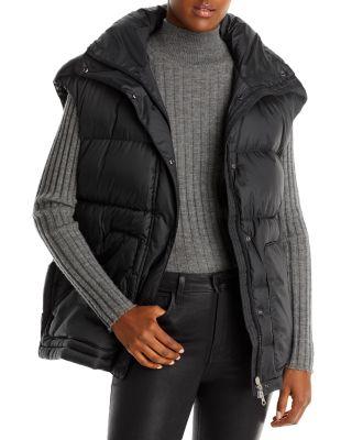 Mock Neck Puffer Vest by PERFECT MOMENT