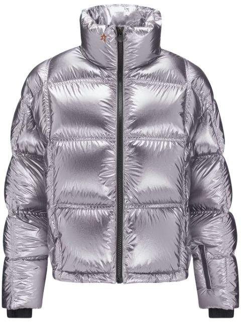 Nevada Duvet metallic ski jacket by PERFECT MOMENT