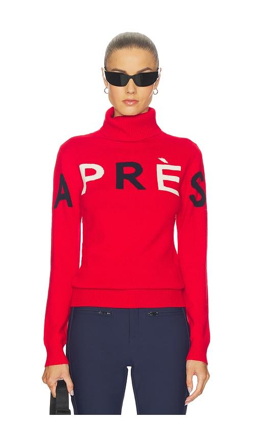 Perfect Moment Apres Sweater II in Red by PERFECT MOMENT