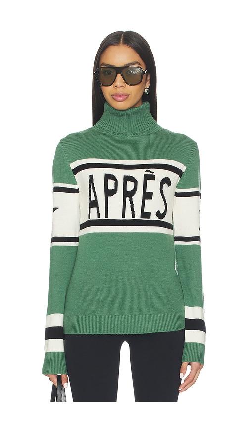 Perfect Moment Apres Sweater in Green by PERFECT MOMENT
