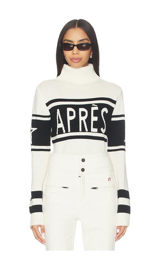 Perfect Moment Apres Sweater in White by PERFECT MOMENT