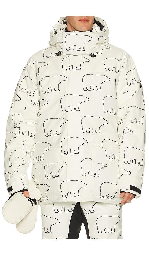 Perfect Moment Max Insulated Ski Parka in White by PERFECT MOMENT