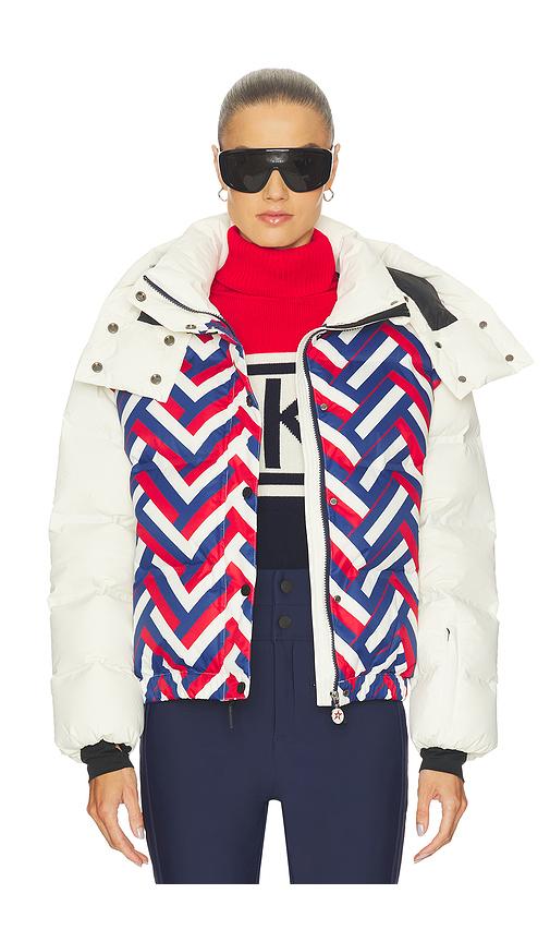 Perfect Moment Moments Ski Jacket in White,Red by PERFECT MOMENT