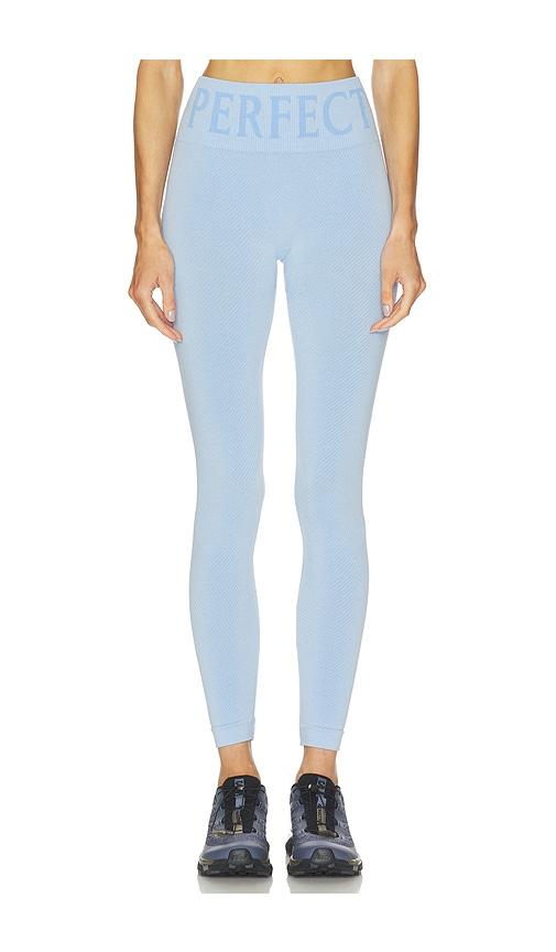 Perfect Moment Perfect Thermal Legging in Baby Blue by PERFECT MOMENT