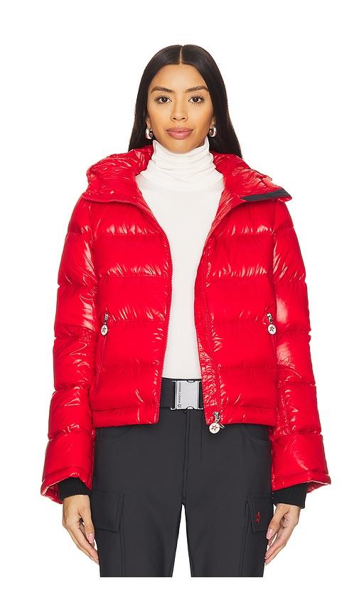 Perfect Moment Polar Flare Jacket in Red by PERFECT MOMENT