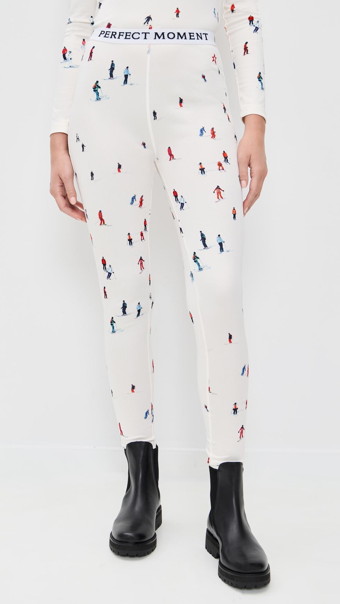 Printed Base Layer Leggings by PERFECT MOMENT