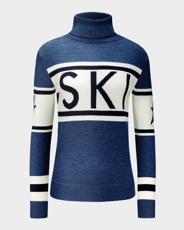 Schild Intarsia Knit Sweater by PERFECT MOMENT