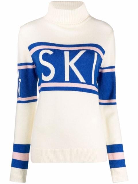 Ski intarsia-knit jumper by PERFECT MOMENT