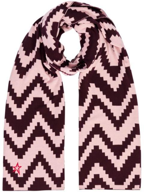 geometric-print scarf by PERFECT MOMENT