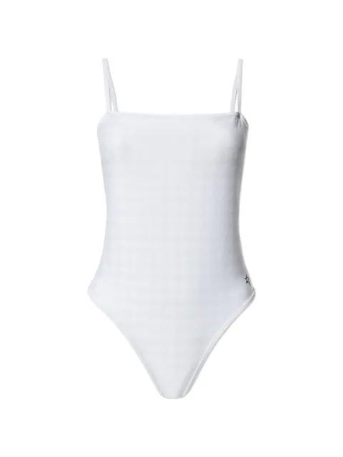 houndstooth-pattern swimsuit by PERFECT MOMENT