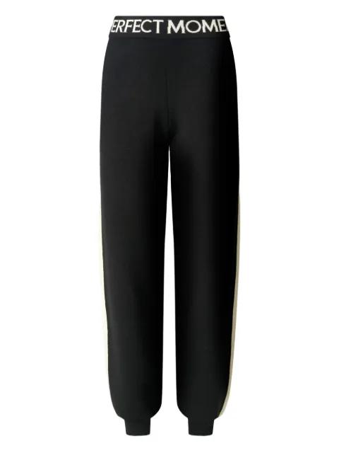 logo-band pants by PERFECT MOMENT