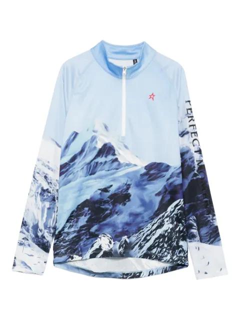 mountain-print top by PERFECT MOMENT