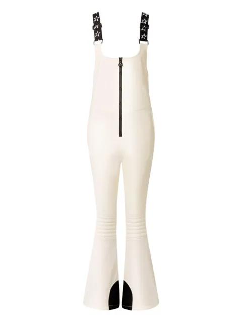 panelled flared trousers by PERFECT MOMENT