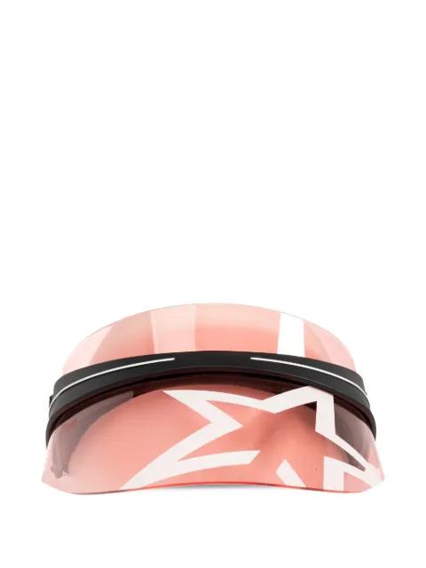 star-print visor hat by PERFECT MOMENT