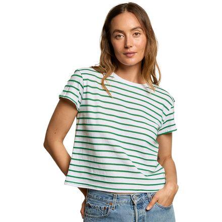 Everett Striped Boxy Jersey T-Shirt by PERFECTWHITETEE