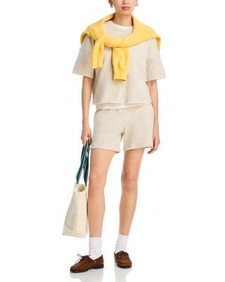 Ezra Short Sleeve Sweatshirt & Bari French Terry Shorts by PERFECTWHITETEE