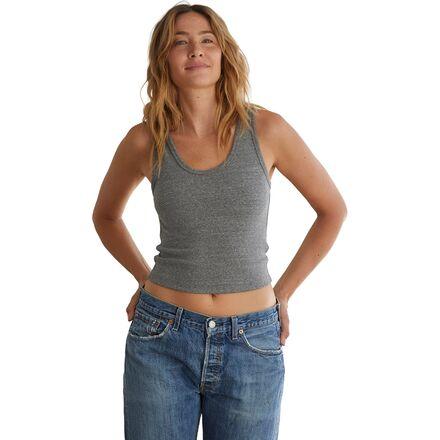 Hendrix Structured Rib Bra Friendly Tank Top by PERFECTWHITETEE