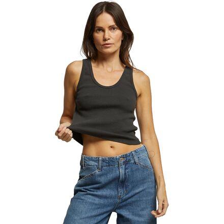 Hendrix Structured Rib Bra Friendly Tank Top by PERFECTWHITETEE