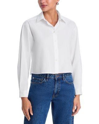 Naomi Crop Shirt by PERFECTWHITETEE