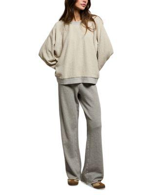 Ziggy Reverse Fleece Oversized Sweatshirt by PERFECTWHITETEE