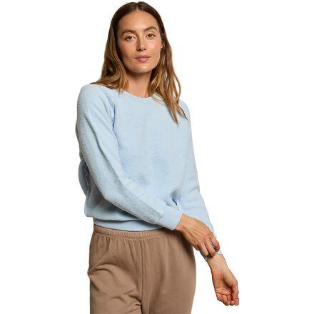 Ziggy Reverse Fleece Shrunken Crew Sweater by PERFECTWHITETEE