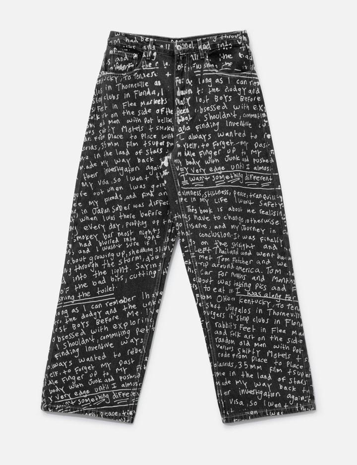Alto Over Print Jeans - Joshua Gordon by PERKS&MINI