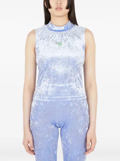 crushed velvet top by PERKS&MINI